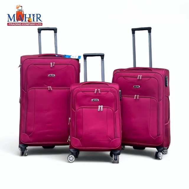 Good patner luggage made with virgin fabric